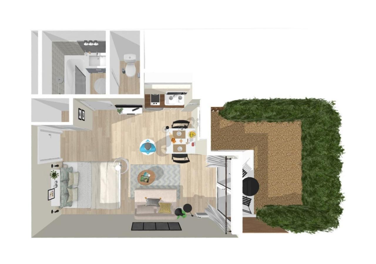 Studio Premium Toulouse Basso Cambo Meteo France Apartment Exterior photo